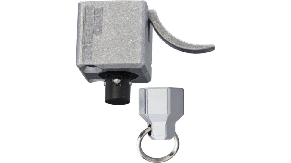 KeyBar Trigger Cube Quick Release, D2 Steel, Any 1/4in X 1in Bit Will Fit, TRIG-QKNUT-BNDL
