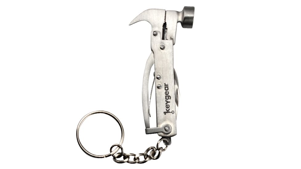 KeyGear Hammer Multi-Tool,Silver 50-KEY0046-02