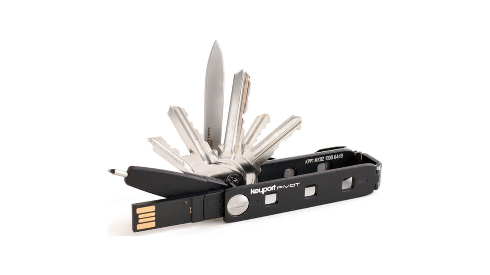 Keyport USB Flash Drive Insert 8GB, For Use With Keyport Pivot, Pivot Mount, Node Cavity For Keyport Slide, Black Nylon Body, Usb Connector, INS-USB-8