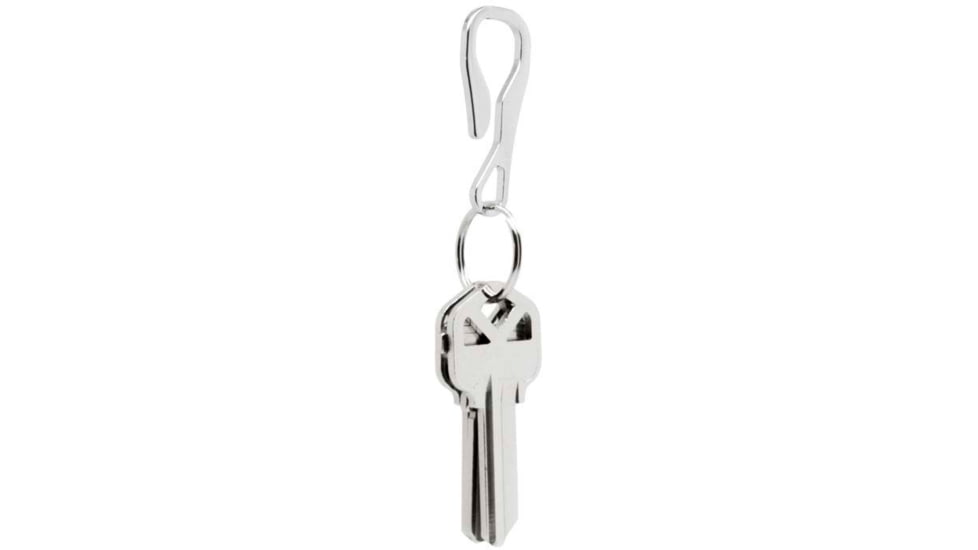 KeySmart KeySmart Key Dangler Belt Loop Clip, Stainless, KS805-SS