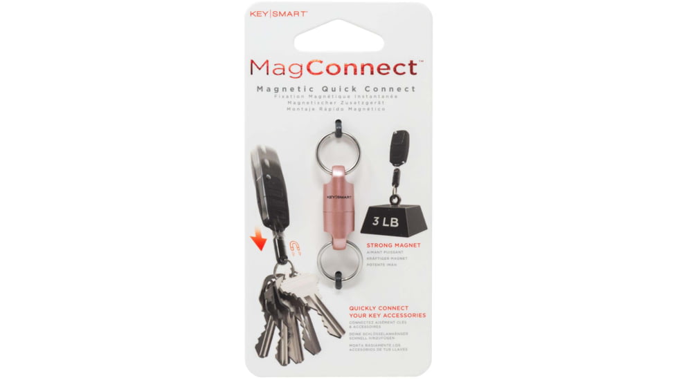 KeySmart MagConnect Magnetic Quick Connect, Rose Gold, KS814-ROS