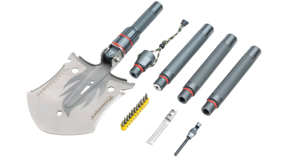 Kilimanjaro Gear Folding Multi-Function Shovel, Camping, Survival, Off-Road, 240175