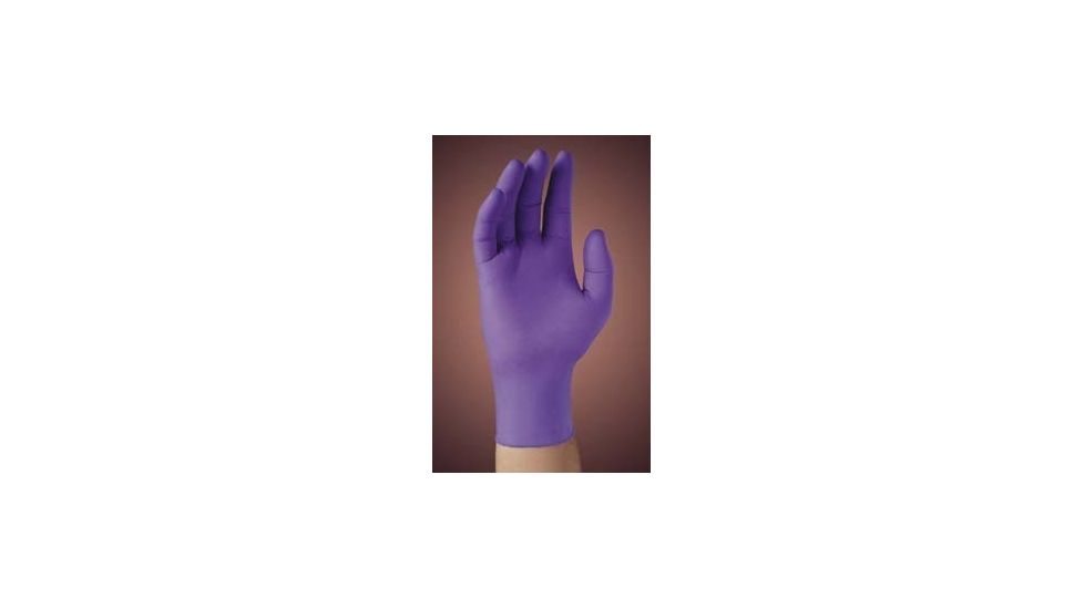 Kimberly Clark MICROGRIP PURPLE NITRILE Poly-Coated Powder-Free Gloves 40101-440