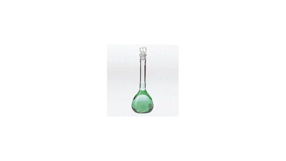 Kimble/Kontes KIMAX Volumetric Flasks with [ST] Glass Stopper, Class A, Serialized and Certified, Kimble Chase 28017 200
