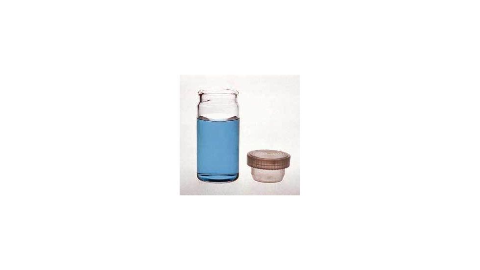 Kimble/Kontes OPTICLEAR Vials, Borosilicate Glass, with Polyethylene Stopper, Kimble 60975L 1