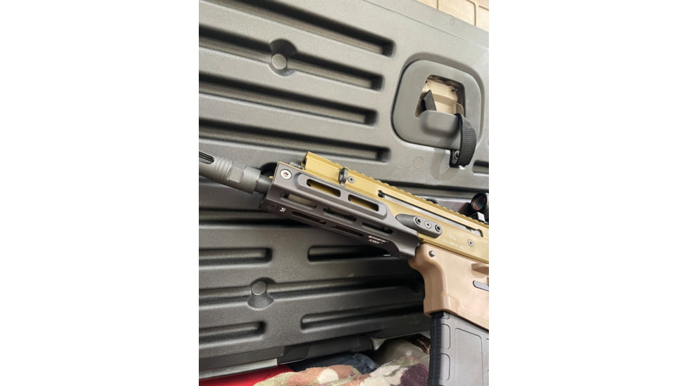 Kinetic Development Group MREX15 FN SCAR 15P Rail, Black, MRX5-MK2-015