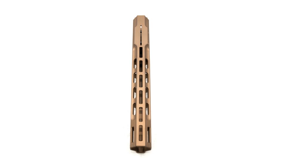 EDEMO Kinetic Development Group HK 762 M-LOK Rail System, 14 in, Aluminum, Brown Finish, HKRM5-110, EDEMO1