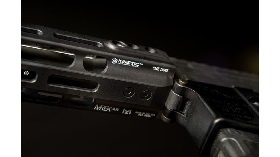 Kinetic Development Group MREX AR MLOK 11.6in Modular Rail, Black, ARP5-010