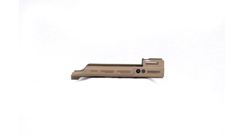 Kinetic Development Group Scar Mrex Mark II M-LOK Rail, FDE, 2.2in MRX5-MK2-140
