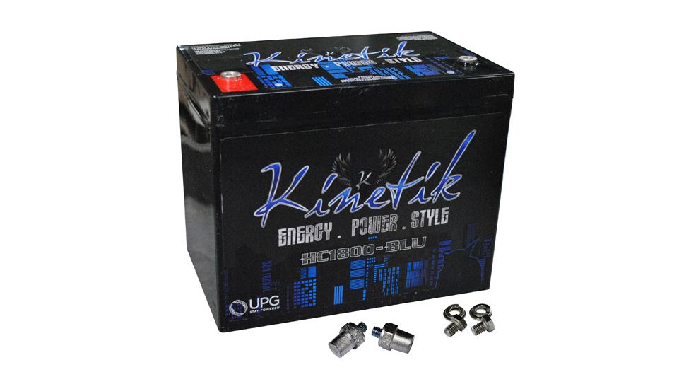 Kinetik BLU 1800W 12V Power Cell, Black HC1800BLU