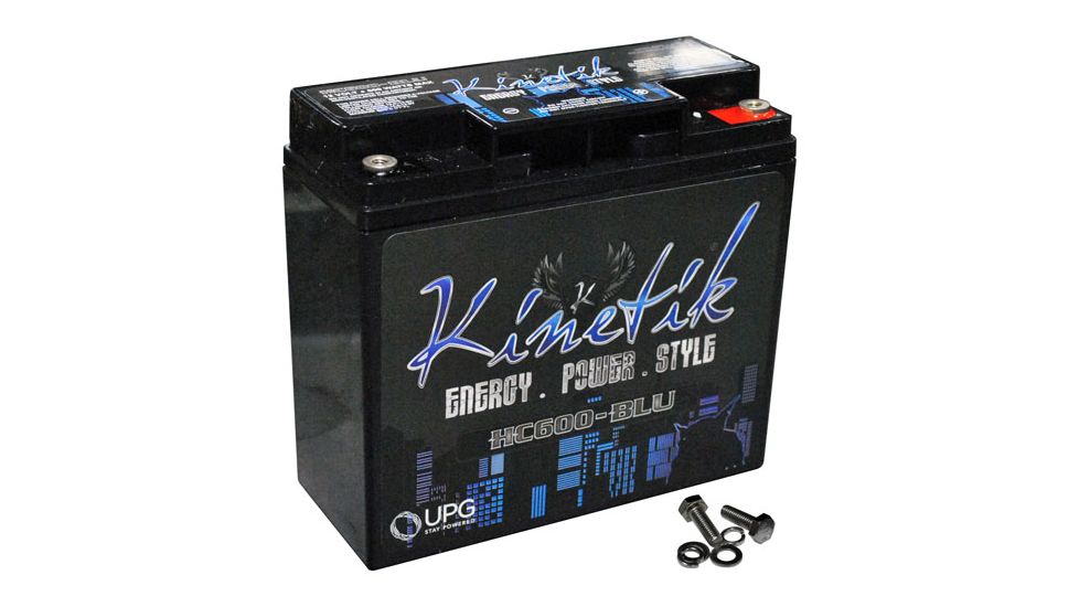 Kinetik BLU 600W 12V Power Cell, Black HC600BLU