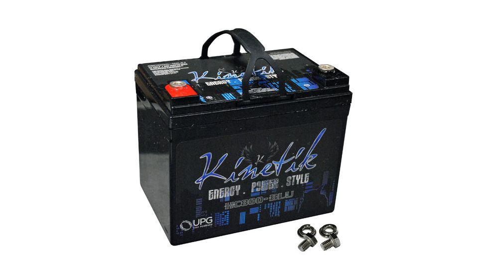 Kinetik BLU 800W 12V Power Cell, Black HC800BLU
