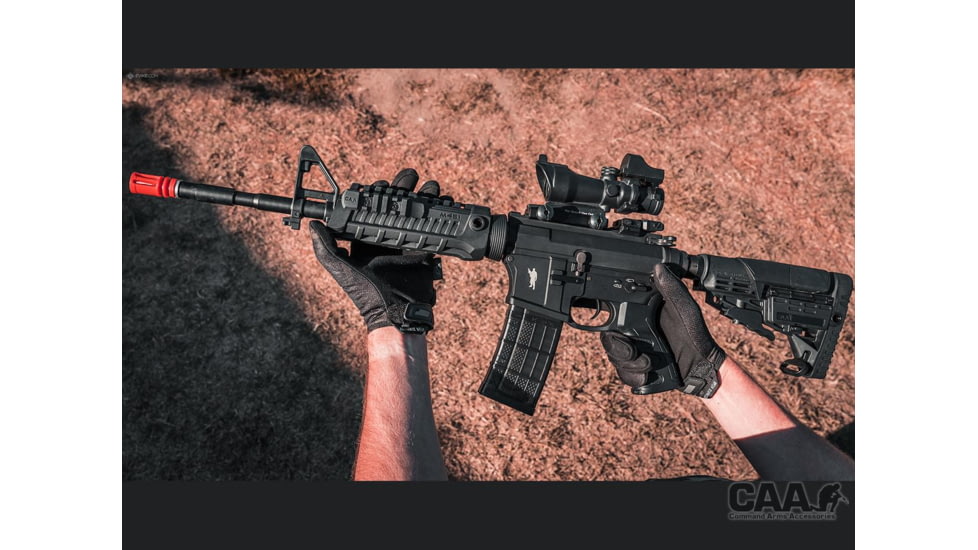 King Arms / Eagle Force CAA Licensed Airsoft AEG Rifle, M4 Carbine, Black, CAD-AG-06-BK