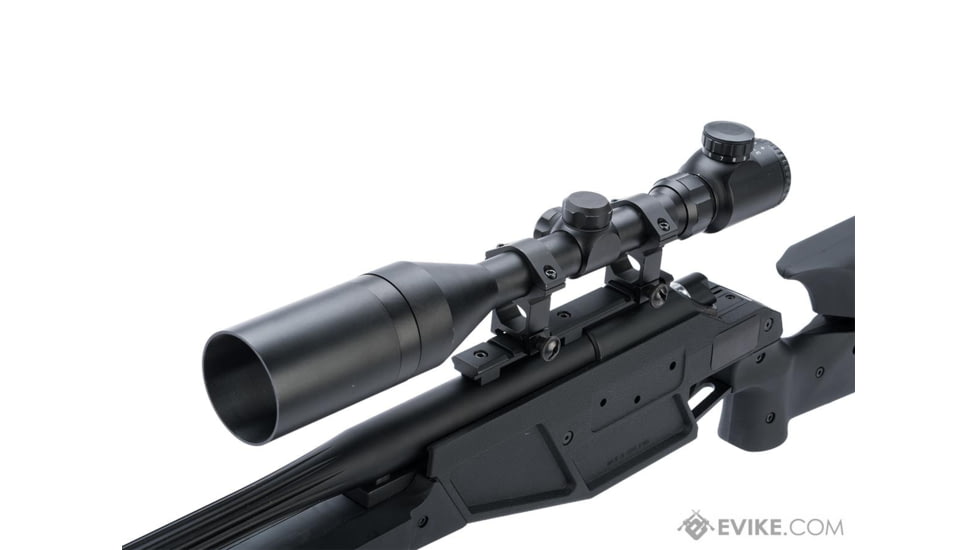 King Arms / Eagle Force Elite Series Straight-Pull Bolt Action K93 LRS1 Airsoft Sniper Rifle, Black, KA-AG-87-BK