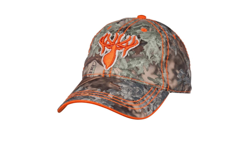 Kings Camo Kings Orange Logo Hat, Desert Shadow, One Size, KSW-DSOR