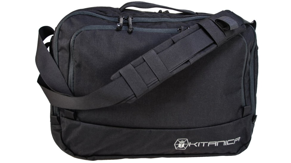 KITANICA Envoy Attache Bag, Black, One Size, 106-0001-Black