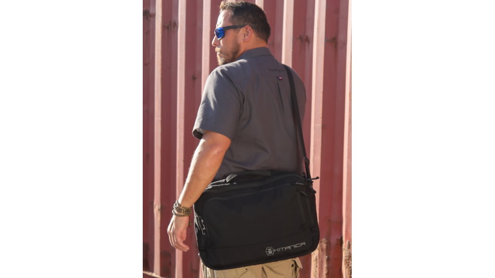 KITANICA Envoy Attache Bag, Black, One Size, 106-0001-Black