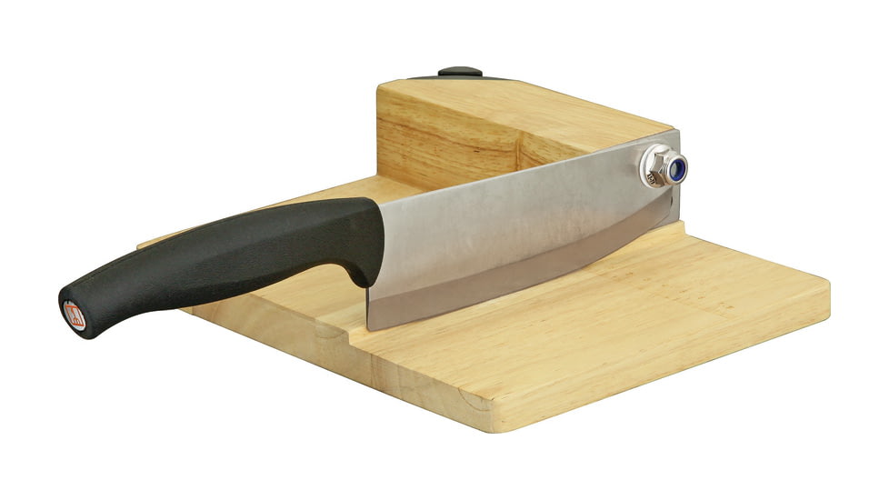 Kitchen Dao Basic Kitchen Cutter Knife, 6 satin finish 3Cr13 stainless blade, Black rubber handle, KD0057