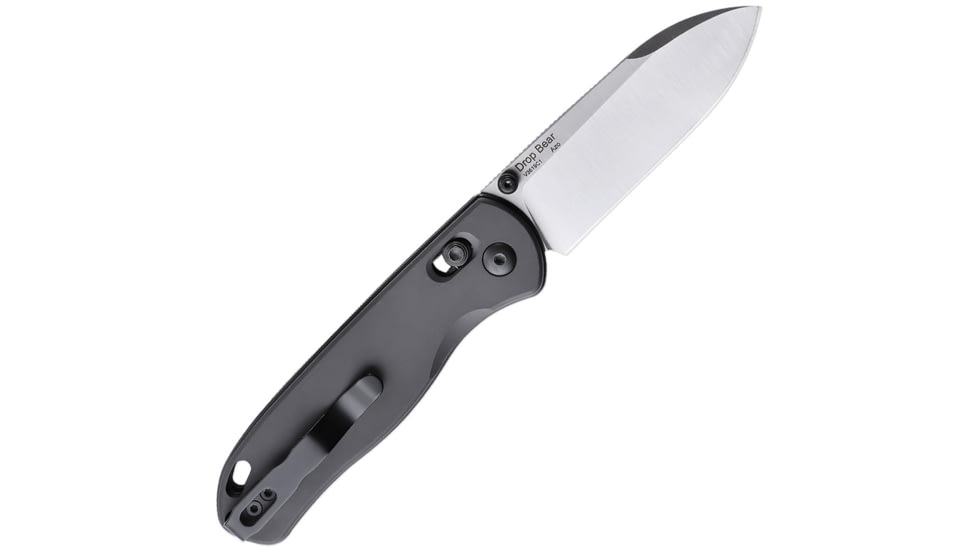 Kizer Cutlery Drop Bear Axis Lock Gray