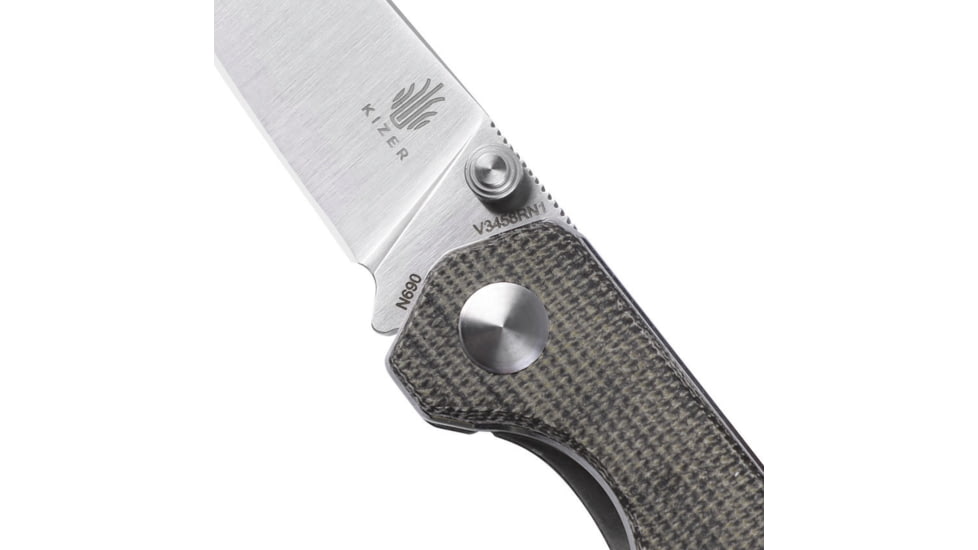 Kizer Cutlery Mini Begleiter Linerlock Grn
