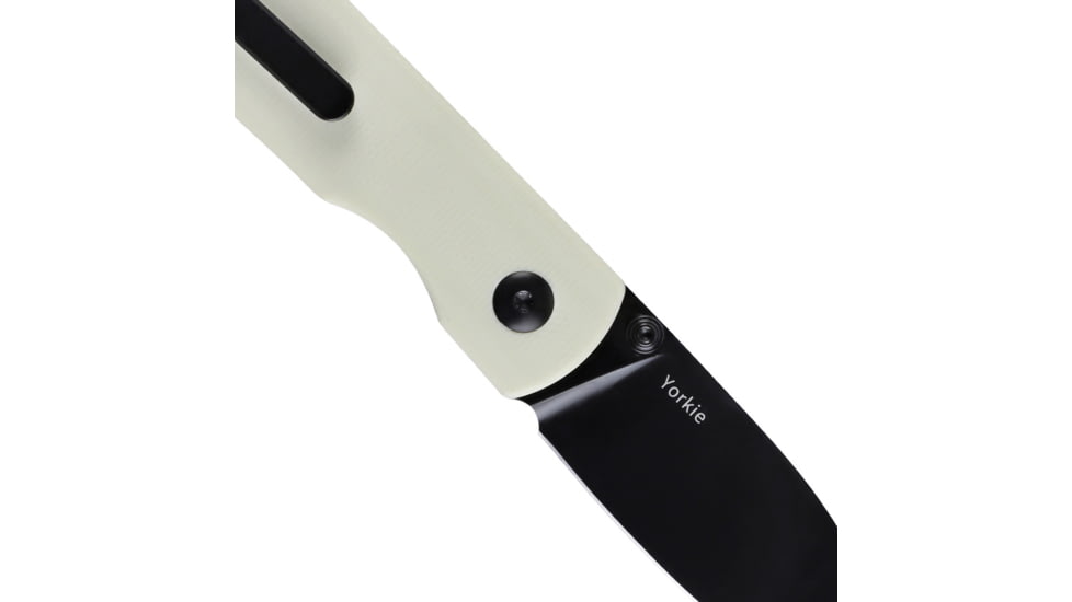 Kizer Cutlery Yorkie Linerlock White G10