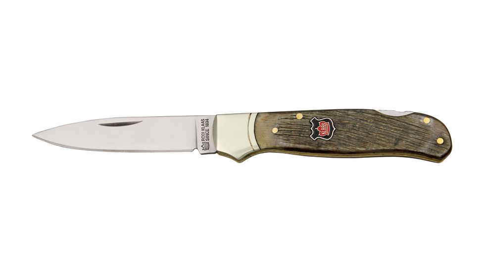 Klaas Lockback Rams Horn Knife, 3.5in. Closed KC91035