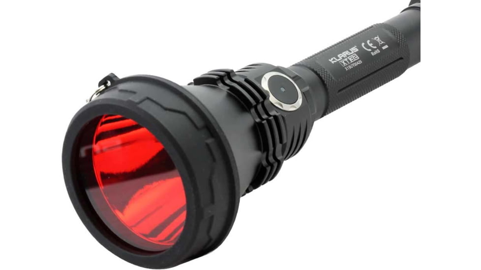 Klarus Flashlight Filter, XT32 Flashlights, Red, FT32-RED