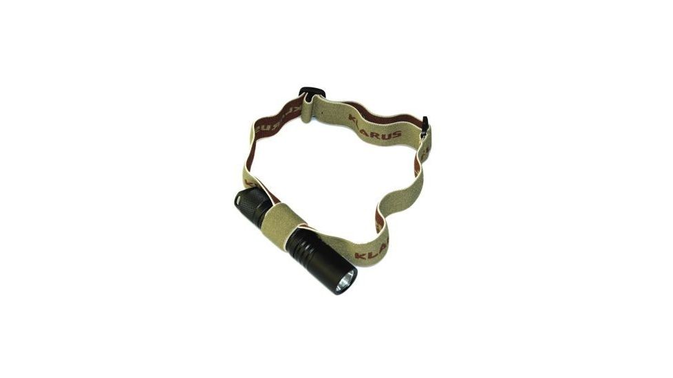 Klarus Headband for P Series - ST - NT  Series and Tactical EDC Series Flashlights, Tan HEADBAND
