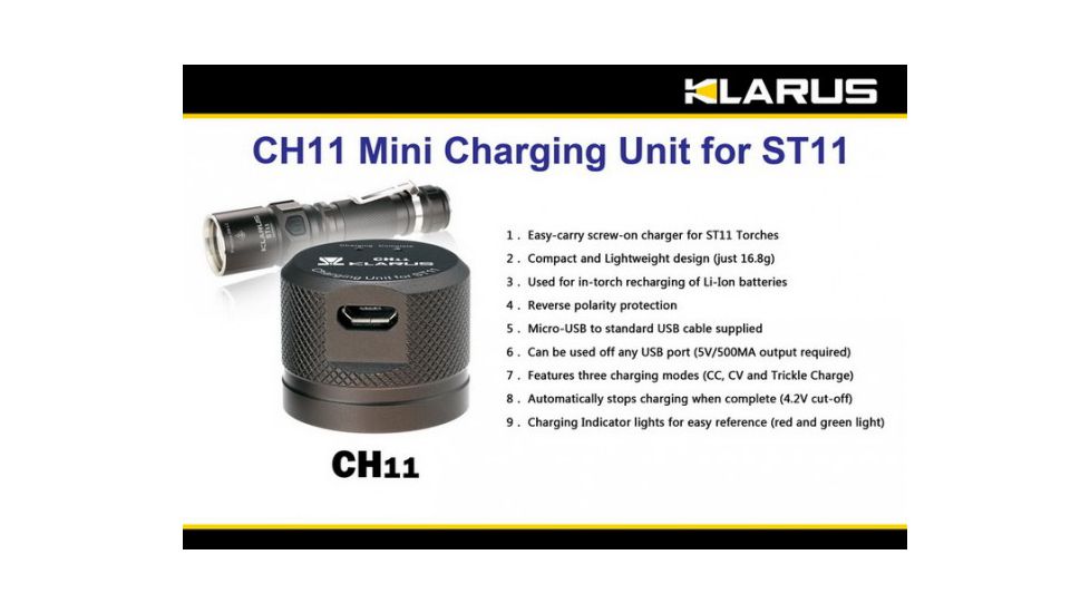 Klarus USB Mini Charging Cap KLARUS-CH11