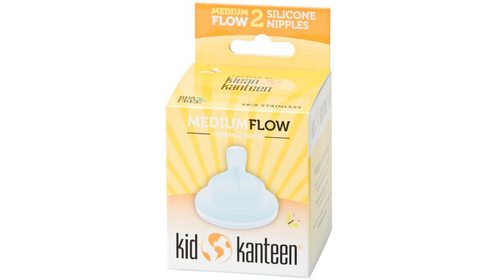 Klean Kanteen Kid Kanteen Nipple Med 2 Pk KBBNMF-CR