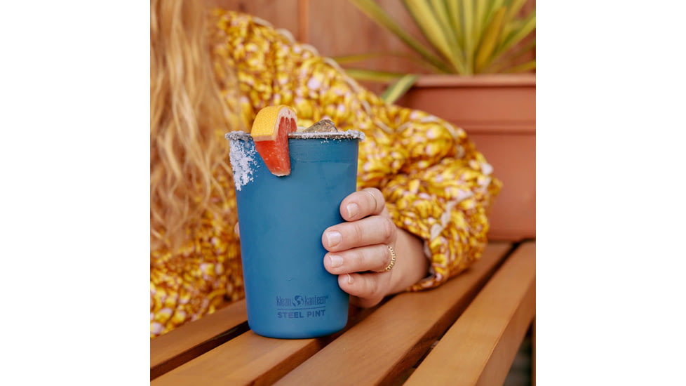 Klean Kanteen Steel Pint 16oz, 4 Pack, Partake, 1010588