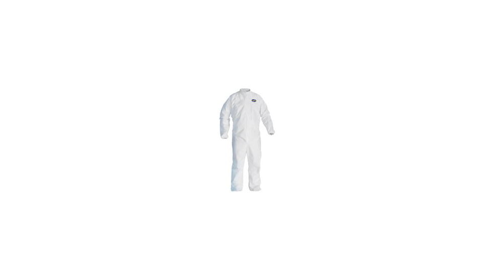 Kleenguard A30 Breathable Splash &amp; Particle Protection Coverall, White, XXXXL 46107