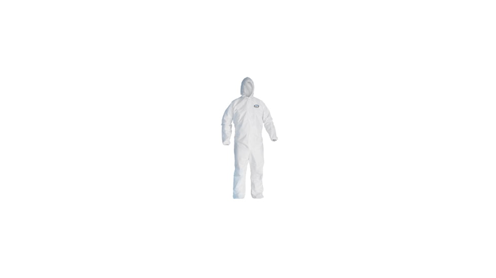 Kleenguard A40 Liquid &amp; Particle Protection Coverall, White, XXL 44325