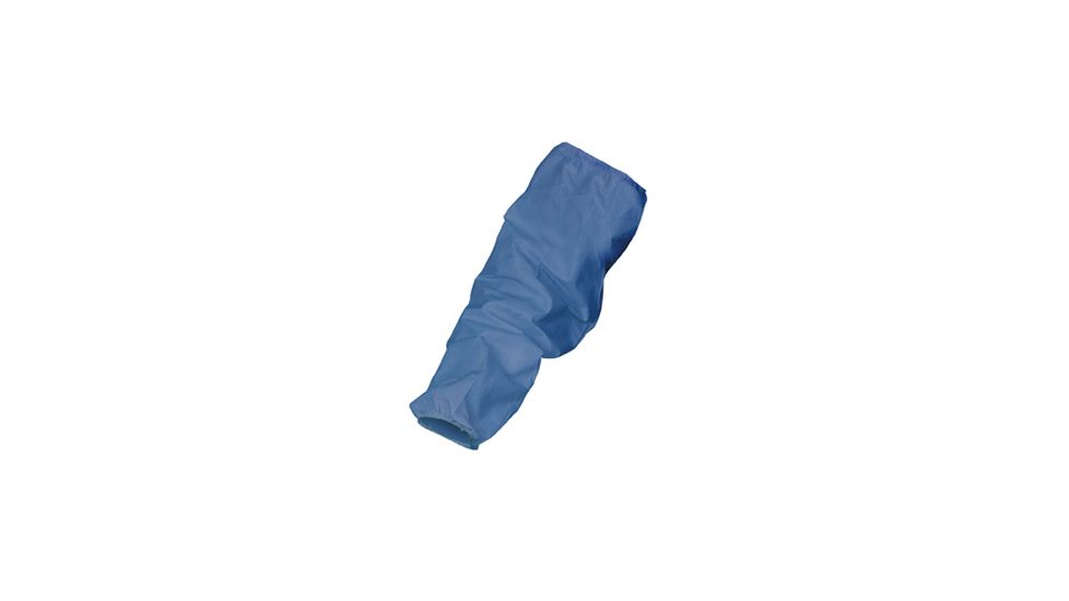 Kleenguard A60 Bloodborne Pathogen &amp; Chemical Splash Protection Sleeve, Blue, 21in. 36871