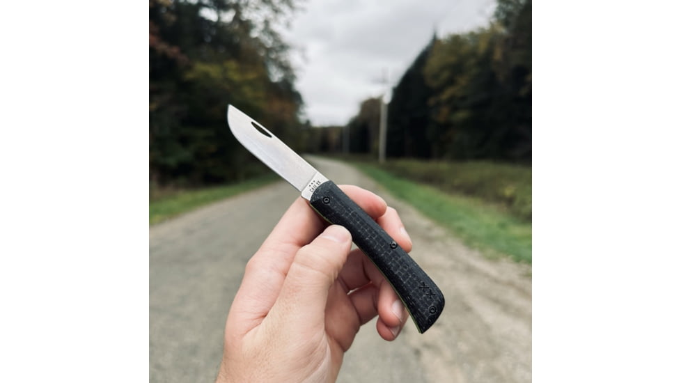 Knife Case Case Knives Crossroads Series Black Burlap Lam Sod Buster Jr