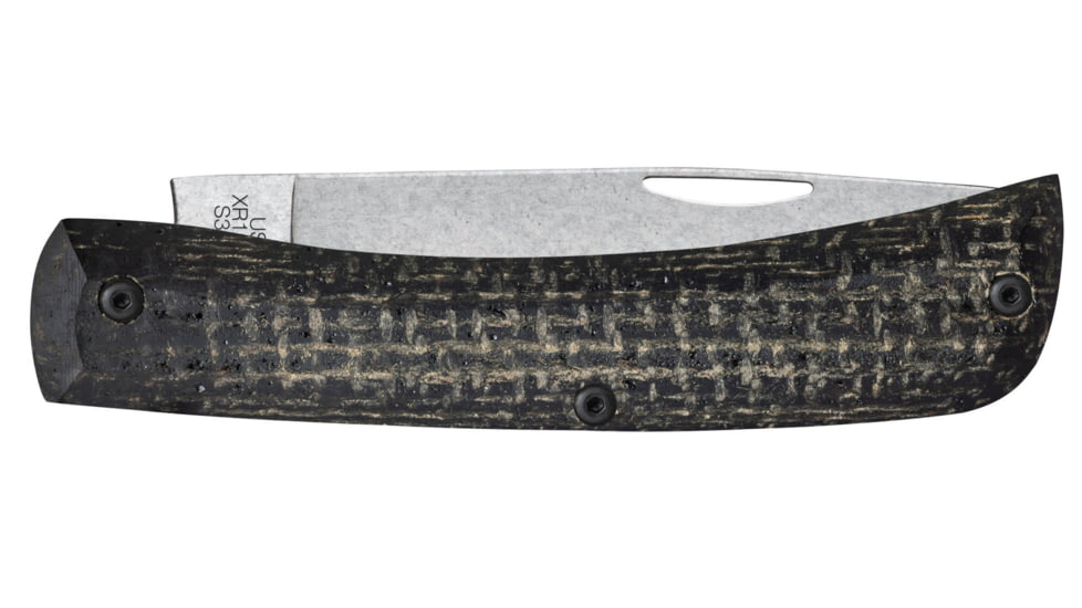 Knife Case Case Knives Crossroads Series Black Burlap Lam Sod Buster Jr