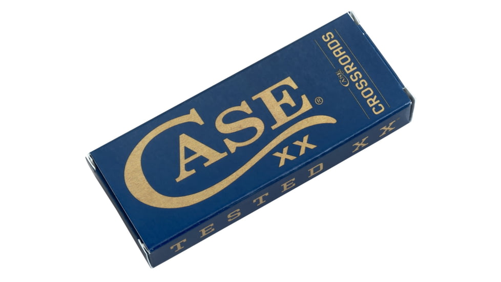 Knife Case Case Knives Crossroads Series Brown/green Lam Sod Buster Jr