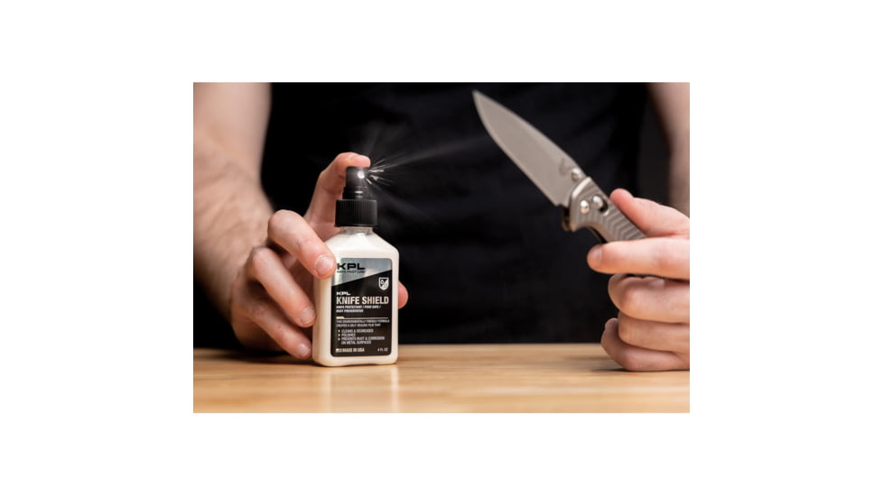 Knife Pivot Lube Knife Shield