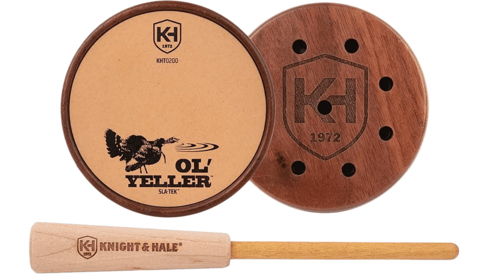 Knight And Hale Ol Yeller Pot Call Walnut Sla-Tek, KHT0200