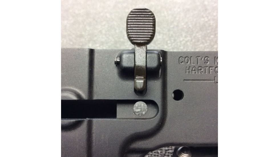 KNS Precision Bolt Catch Retaining Pin for the AR15/M16 w/3 C-Clip Retainers, Black Bolt Catch Retaining Pin