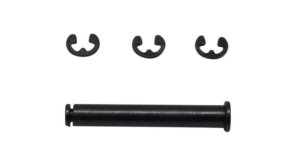 KNS Precision Bolt Catch Retaining Pin for the AR15/M16 w/3 C-Clip Retainers, Black Bolt Catch Retaining Pin
