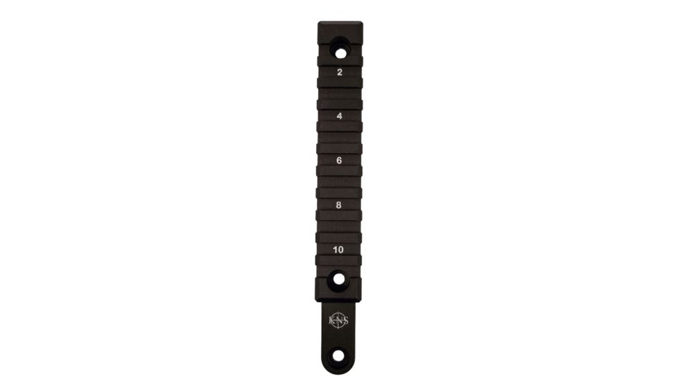 KNS Precision CZ Bren 805 Side Rail w/Picatinny, Hard Anodized Aluminum, Black CZBREN-Picatinny