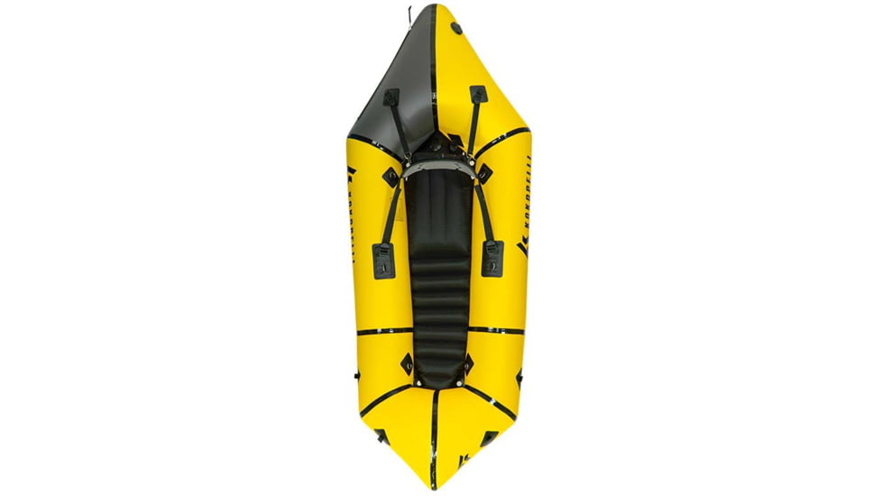 Kokopelli Packraft Nirvana Self-Bailing w/ TiZip, Yellow, KO-WWS-SB-ZY