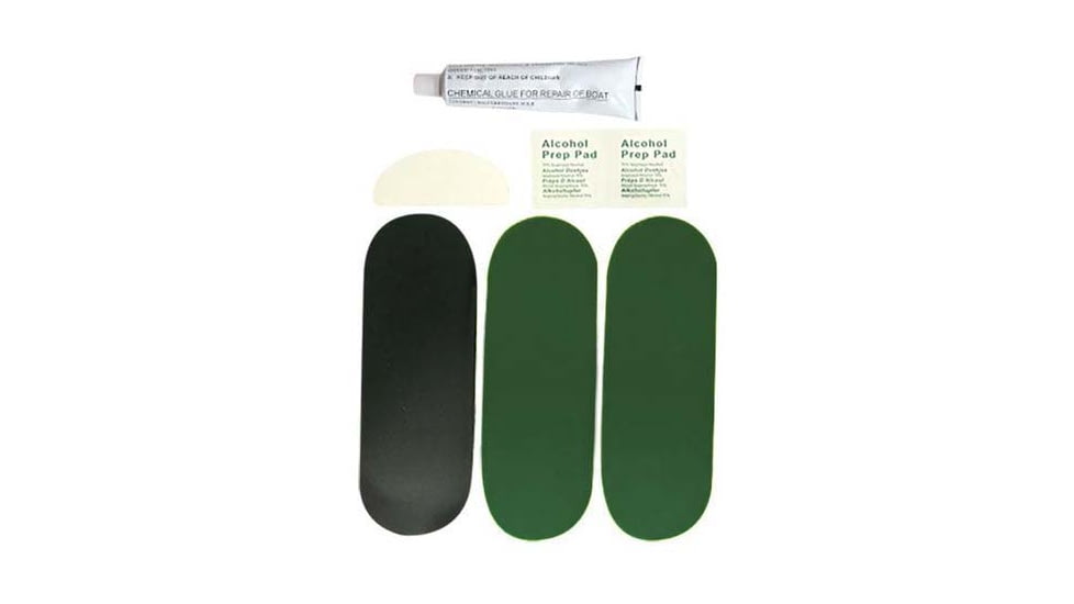 Kokopelli Packraft Repair Kit w/ Glue, Olive Drab Green, KO-R-RK-ODG-PVC