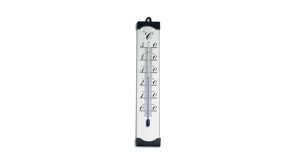Konus 10pc THERMO-2 Silver Thermometer,7.5in 6224