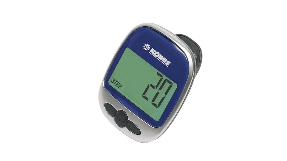 Konus ZIPPY-9 Pedometer w/Belt Clip, 4319