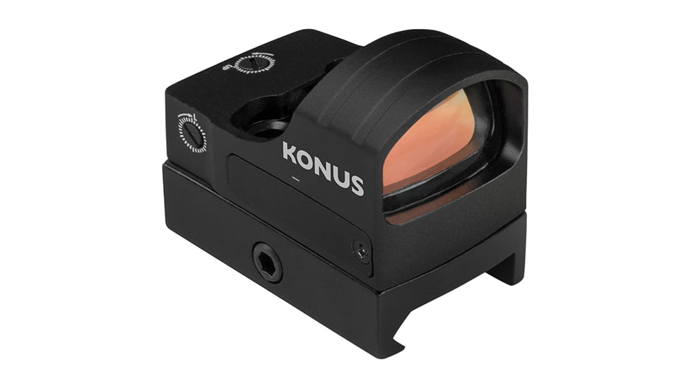 Konus Fission Pro 3.0 25x18 Reflex Red Dot Sight, 1x25, 4 MOA Red Dot, 7205