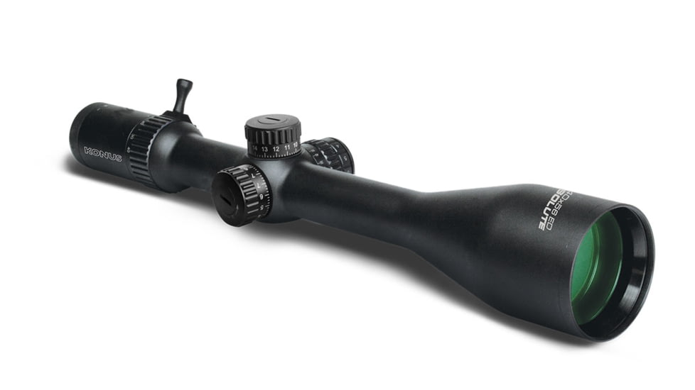 Konus Absolute Rifle Scope, 5-40x56mm, 550 Ballistic Reticle, Black, 7178