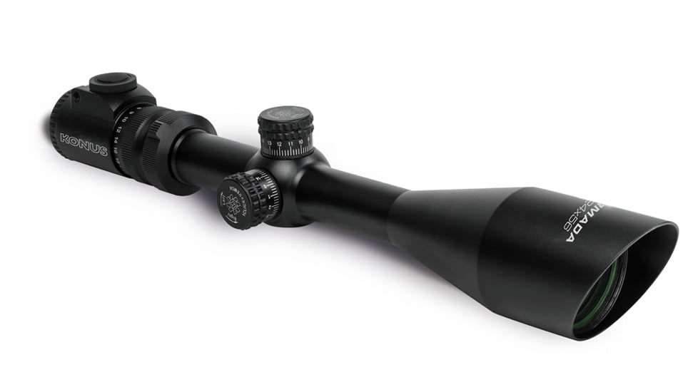 Konus Armada Rifle Scope, 6-24x56mm, Fine Crosshair Reticle, Black, 7166