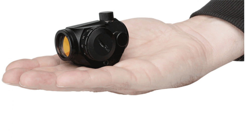Konus Atomic-R Illuminated Red Dot Sight, 3 MOA Dot Reticle, Black, 7201